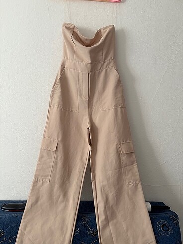 34 Beden camel Renk milla tulum