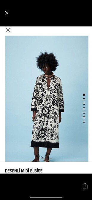 Zara Midi Elbise