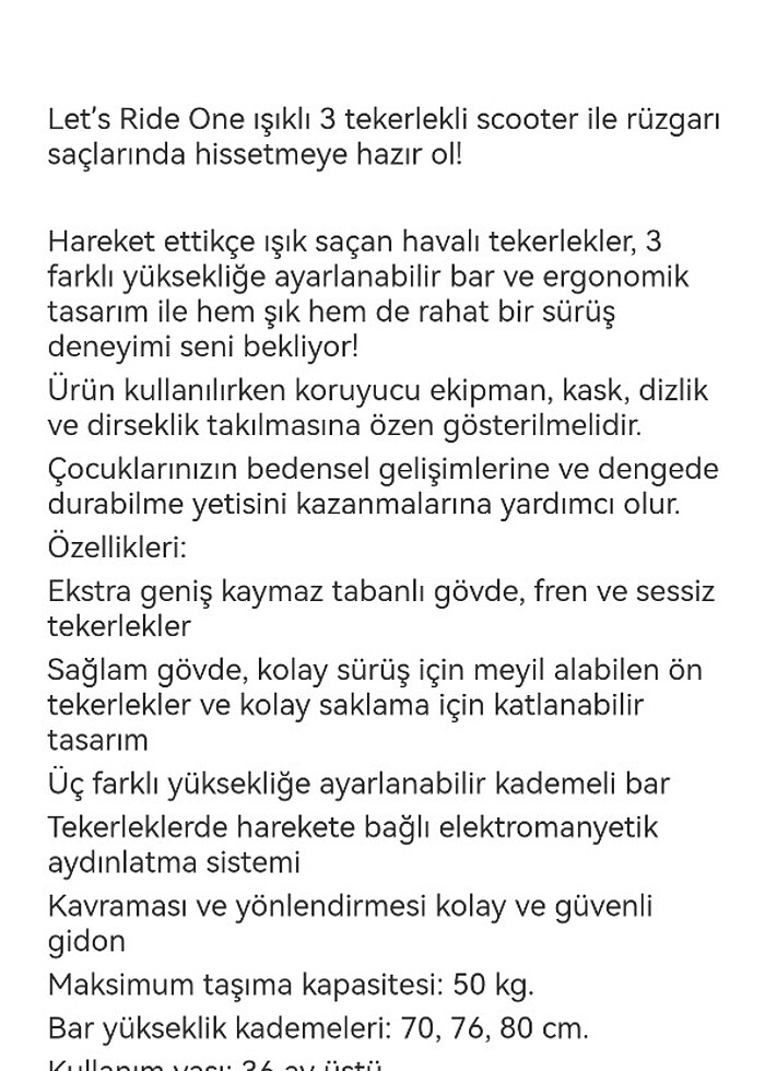 Lets ride scooter - Görsel 4