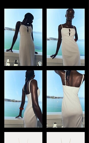 Zara midi elbise