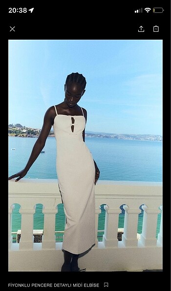 Zara Zara midi elbise