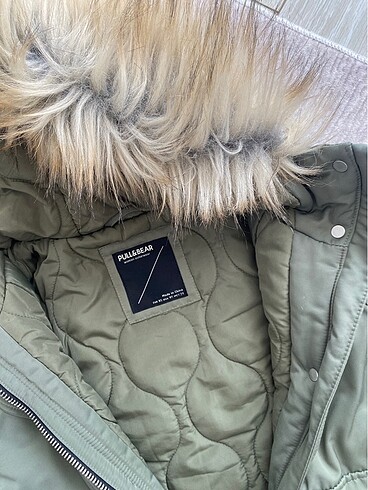 s Beden haki Renk Pull&bear mont