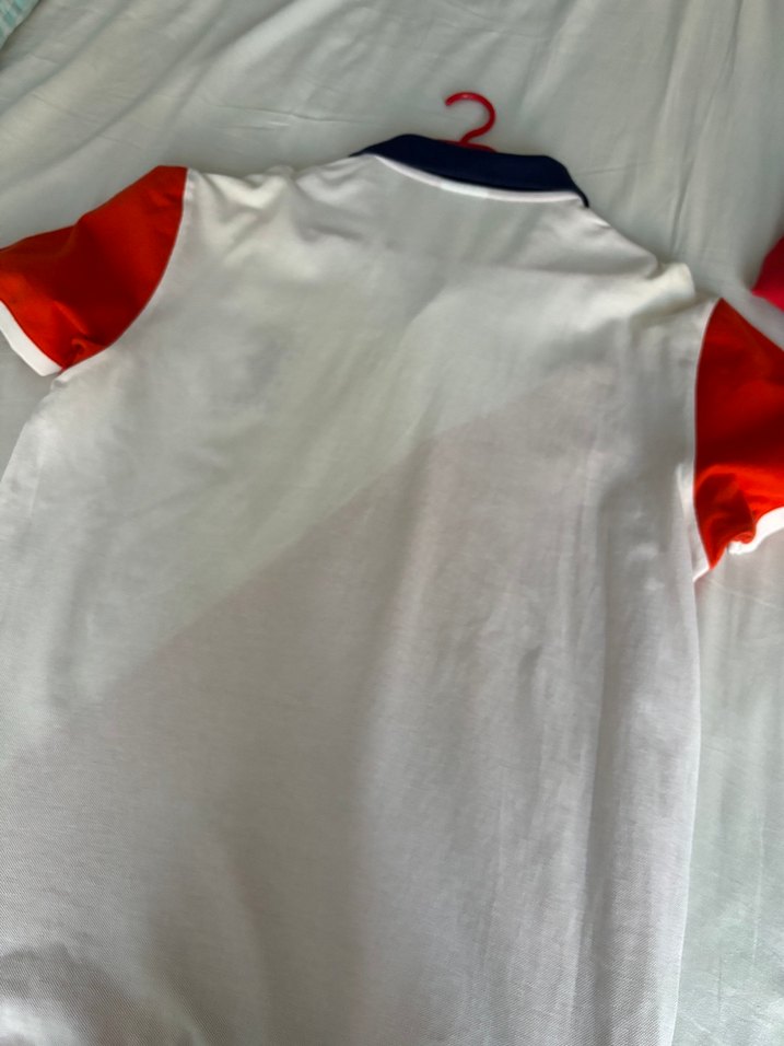 Kısa Kollu Çift Renkli Polo Tişört - Görsel 3