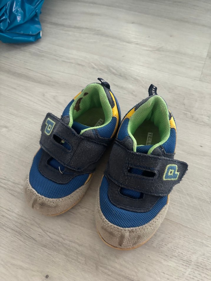 Mavi Erkek Çocuk Spor Ayakkabı Velcro - Görsel 3