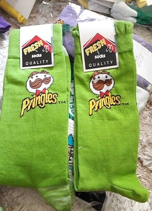 Pringles çorap uzun tarz çorap 