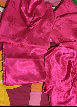 Saten pijama takım 