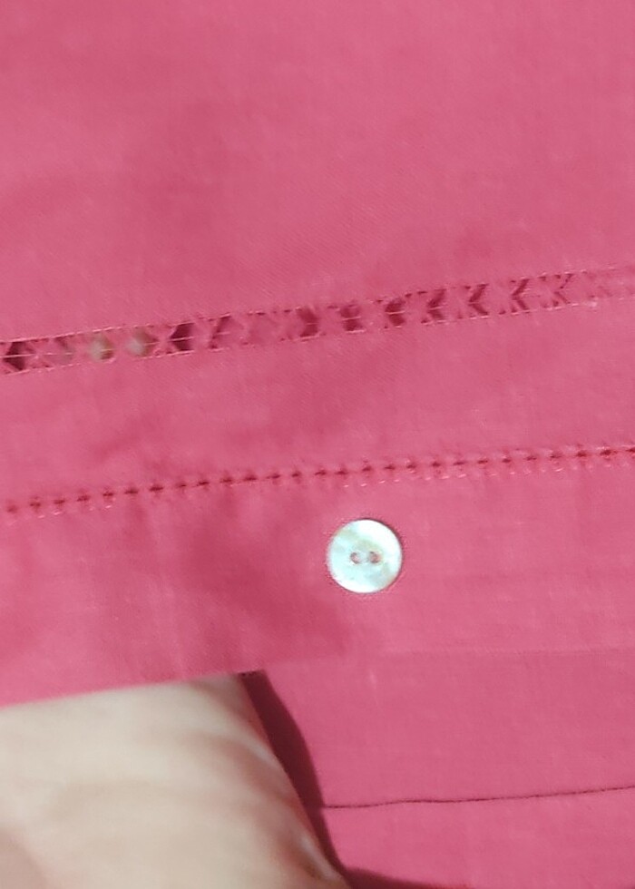 Keten gömlek  - Görsel 4