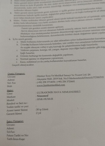 Hava nemlendirici - Görsel 11