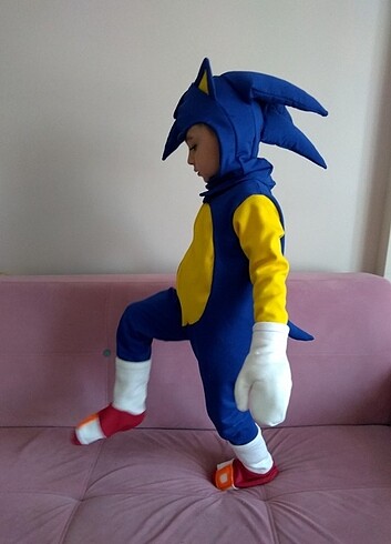 Kirpi sonic kostümü 