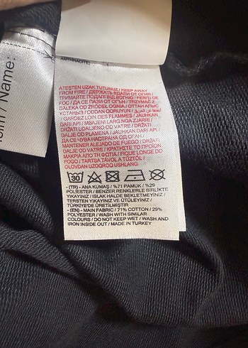 Siyah Baskılı Kapüşonlu Erkek Sweatshirt - Görsel 6