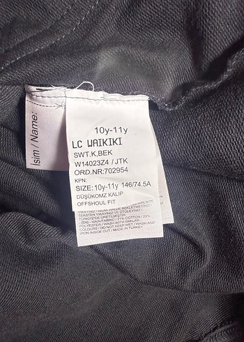 Siyah Baskılı Kapüşonlu Erkek Sweatshirt - Görsel 5