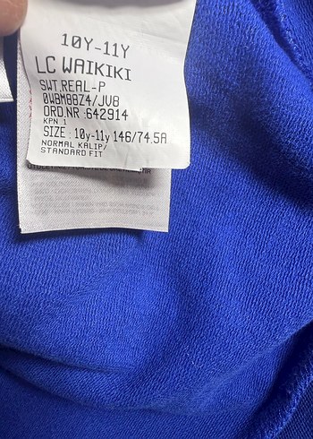 Erkek Çocuk Mavi Real Madrid Sweatshirt - Görsel 5