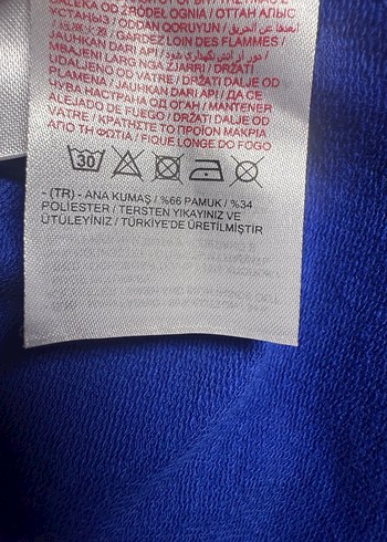 Erkek Çocuk Mavi Real Madrid Sweatshirt - Görsel 4