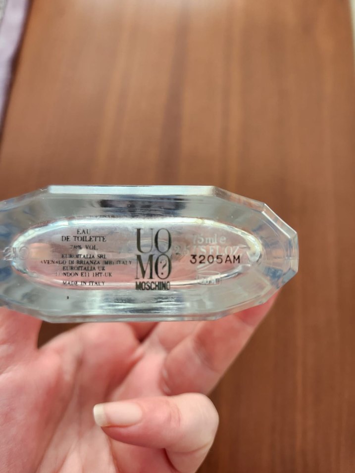 Moschino boş Parfüm Şişesi - Görsel 2