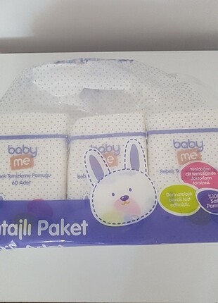 Bebek temizleme pamuğu