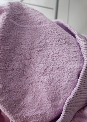 Kız Çocuk Lila Sweatshirt Fırfırlı - Görsel 5