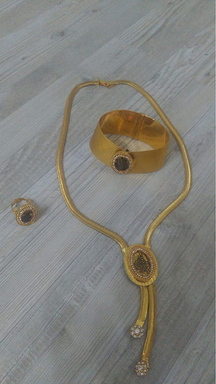 İmitasyon altın set