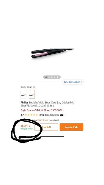 Phılıps mükemmel düzleştirici
