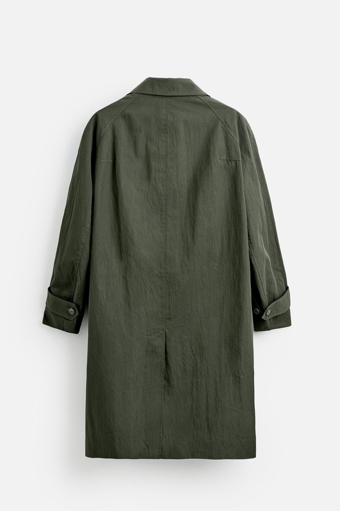 ZARA Erkek Trençkot (L-XL) - Görsel 2