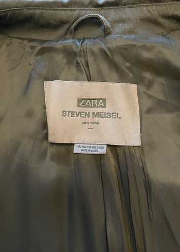ZARA ERKEK STEVEN MEISEL PARDESÜ/KABAN - Görsel 5