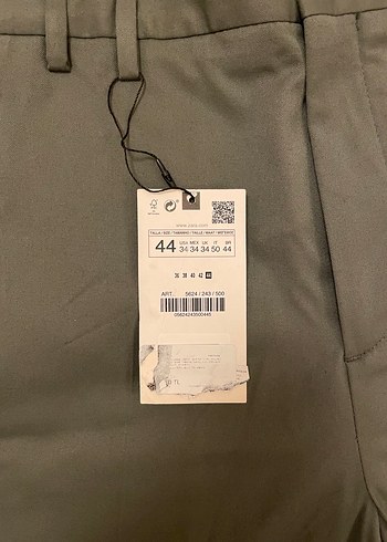 ZARA Erkek Pantolon (44 beden) - Görsel 6