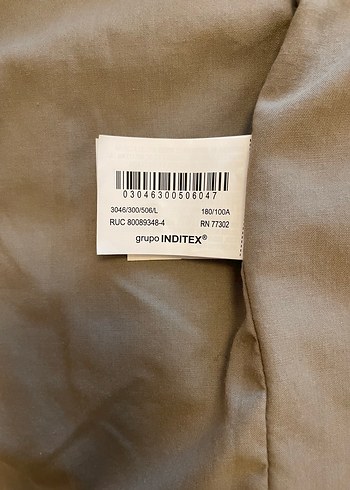 ZARA Erkek Trençkot - Görsel 6