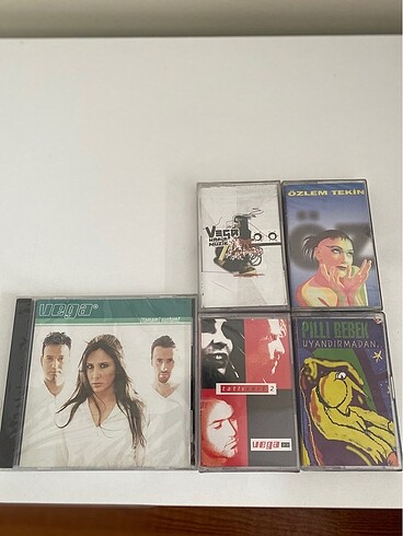, Vega , Özlem tekin kaset cd lotu