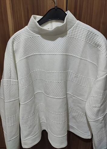 defacto l beden yumuşak kumaş sweat