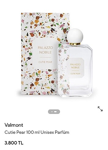 Valmont palazzo nobile cutie pear parfüm - Görsel 5