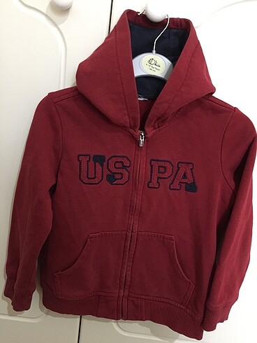 U.S.Polo Assn. fermuarlı sweatshirt