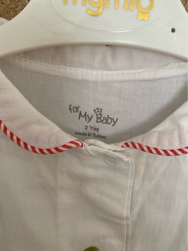 LC Waikiki For my Baby elbise kirazlı bebe yakalı