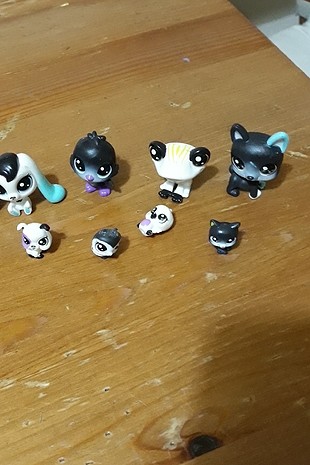 little pet shop minis seti siyah beyaz minis serisi 