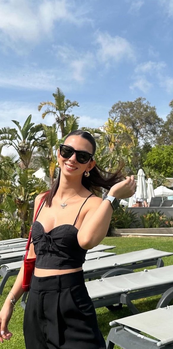 Siyah Mini Halter Yaka Strappy Bustiyer - Görsel 4