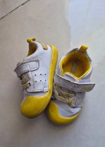 Sarı Bebek İlk Adım Ayakkabısı - Görsel 2