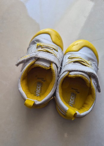 Sarı Bebek İlk Adım Ayakkabısı - Görsel 3
