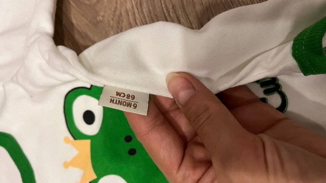 Uzun Kollu Baskılı Bebek Takımı Yeşil - Görsel 3