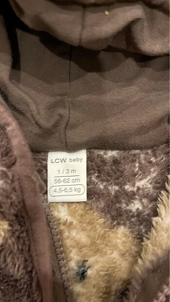 Peluş ceket - Görsel 4