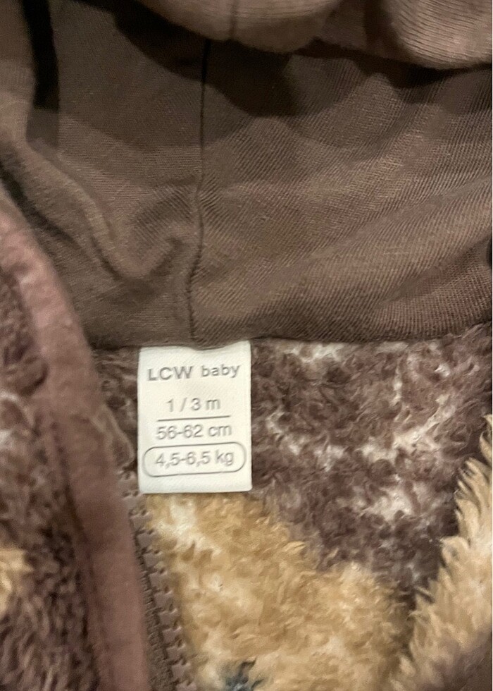 Peluş ceket - Görsel 4