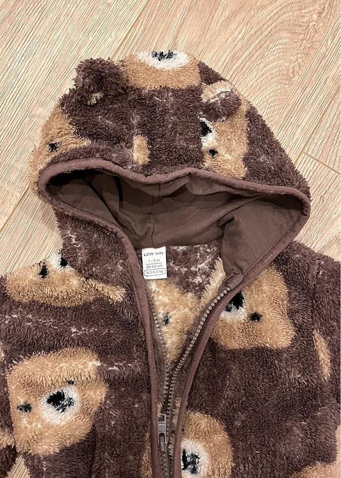 Peluş ceket - Görsel 3