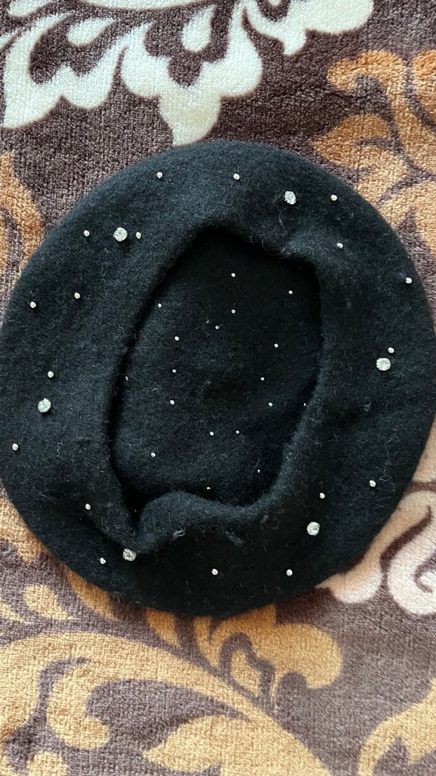 Pul İşlemeli Ressam Şapka - Görsel 2