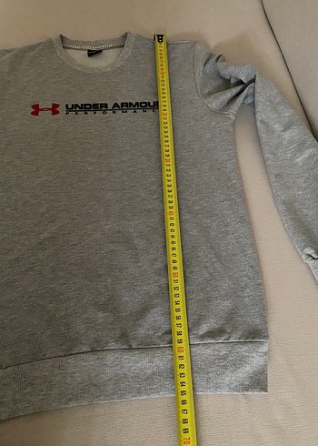 m Beden gri Renk Under Armour Gri Erkek Spor Sweatshirt