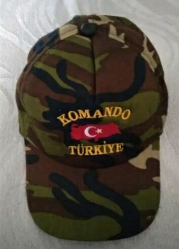 Sıfır gibi kamuflaj şapka