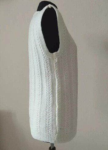 Hediyelik çeyizlik örgü yelek  - Görsel 4