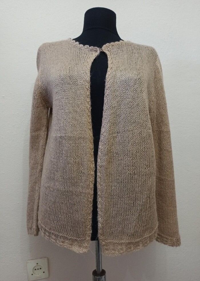 Sıfır gibi el örgü kazak - Görsel 2