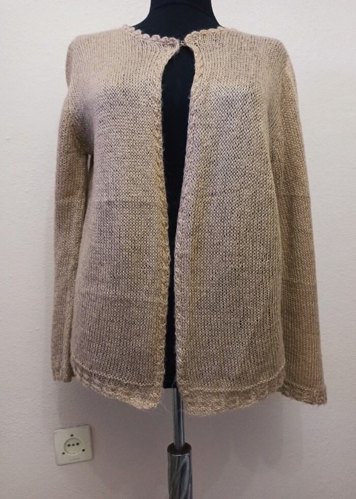 Sıfır gibi el örgü kazak - Görsel 4