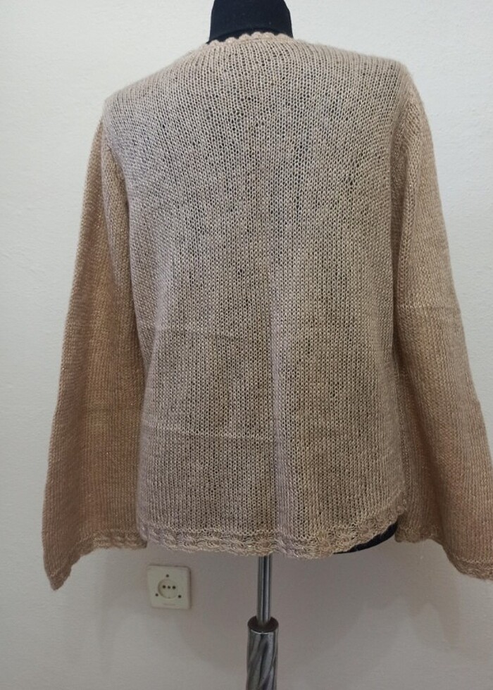 Sıfır gibi el örgü kazak - Görsel 5