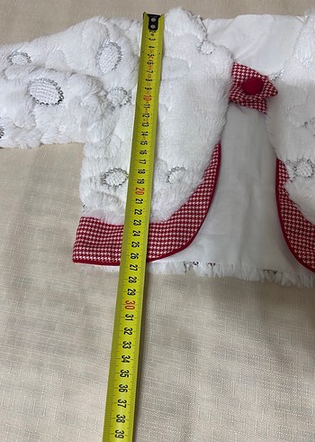 Nakışlı Beyaz Kız Bolero - Görsel 5