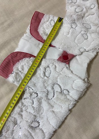 Nakışlı Beyaz Kız Bolero - Görsel 6