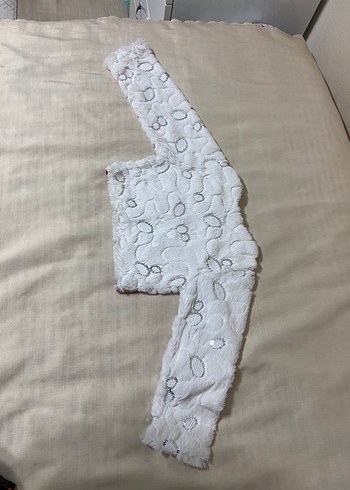 Nakışlı Beyaz Kız Bolero - Görsel 4