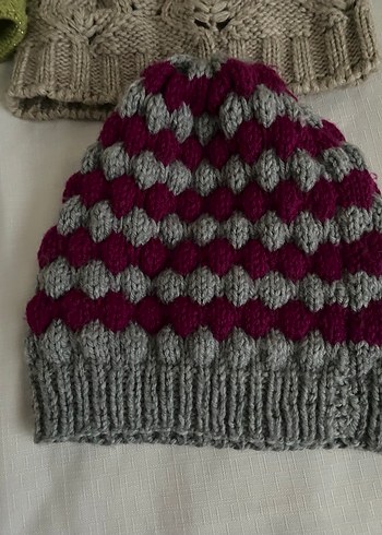 Kadın Örgü Bere Koleksiyonu - Görsel 7